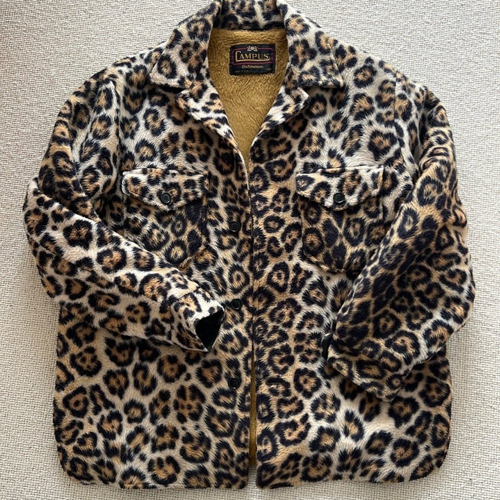 Vintage leopard jacket